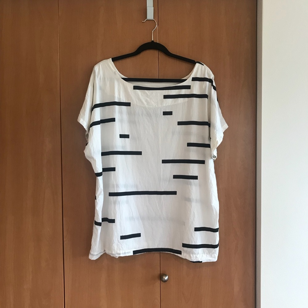 UZI NYC tunic top, 100% cotton